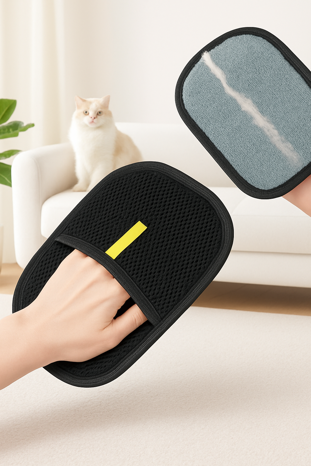 Tierhaarentferner-Handschuh